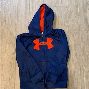 Boys blue camo sweatshirt